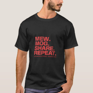 Vrouwen Stomme Grappig Gezegde Looks Maxxing Meme T-shirt
