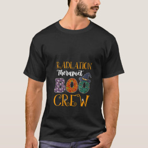 Vrouwen Stralingstherapeut Boo Crew Nurse Hallowee T-shirt