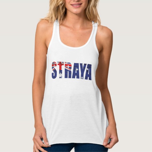 Vrouwen STRAYA Singlet Tanktop (Voorkant)