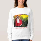 Vrouwen sweatshirt. Happy Moederdag. ragdollca Trui (Voorkant)
