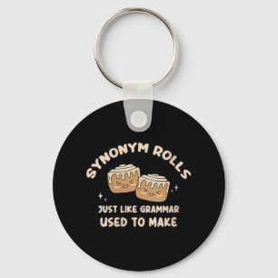 Vrouwen Synoniem Rolls Joke Cinnamon Rolls Grammat Sleutelhanger