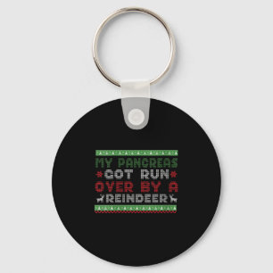 Vrouwen T1d Diabetische Type 1 Diabetes Awareness Sleutelhanger