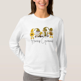 Vrouwen T-shirt met honingkabouters