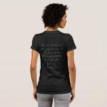 Vrouwen t-shirt met Verse op de achterkant