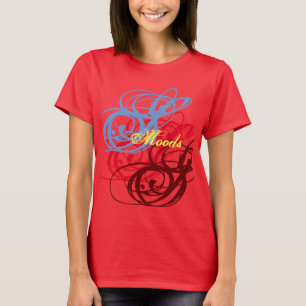 Vrouwen T shirt Moods Design