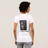 Vrouwen T-shirt - Trouwfoto (Achterkant volledig)