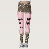 Vrouwen tegen Trump Leggings (Voorkant)