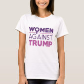 Vrouwen tegen Trump T-shirt (Voorkant)