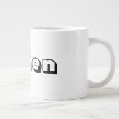 Vrouwen Tekstnaam Zwart Tekstkleur Specialty Mok (Rechts)