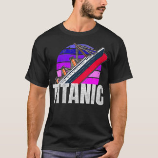 Vrouwen Titanic History  cruise Ship VNeck T-shirt