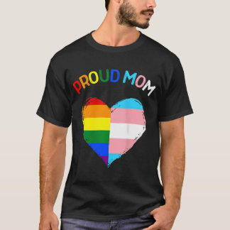 Vrouwen Trots Ally LHBTQ Transgender Trots Moeder  T-shirt