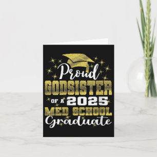 Vrouwen trotse peetzus van 2025 CL MED School Grad Kaart
