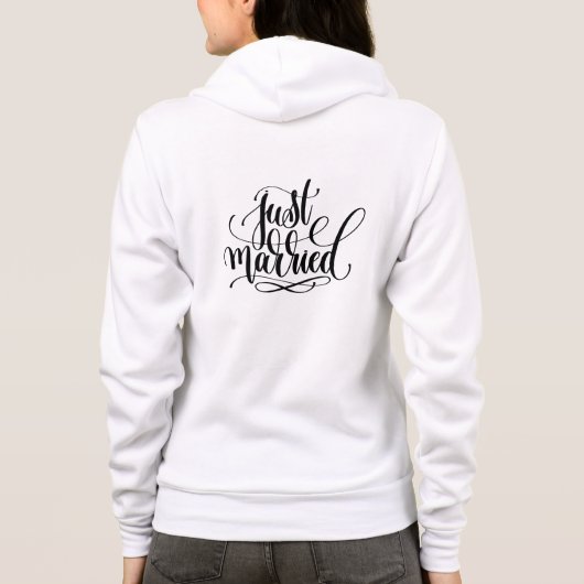 Vrouwen trouwden gewoon met Hoodie (Achterkant)