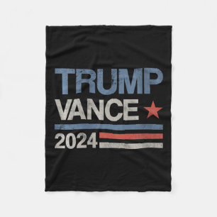 Vrouwen Trump Vance 2024 President Trump Supporter Fleece Deken