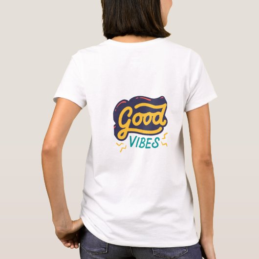 Vrouwen tshirt ontwerp mooi (Achterkant)