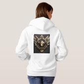 Vrouwen uniek ontwerp Hoodie (Achterkant volledig)