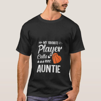 Vrouwen untie Basketball Mijn favoriete speler roe T-shirt