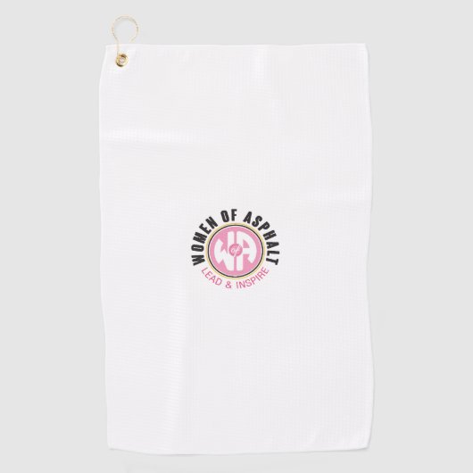 Vrouwen van Asfalt Golf Handdoek (Voorkant)