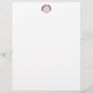 Vrouwen van Asfalt Letterhead Briefhoofd