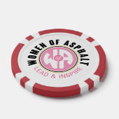 Vrouwen van Asfalt Poker Chip (Enkel)