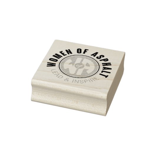 Vrouwen van Asfalt Stamp Rubberstempel (Stempel)