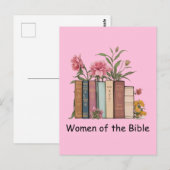 Vrouwen van de Bijbel Bloemenboek Briefkaart (Voorkant / Achterkant)
