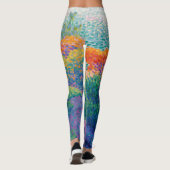VROUWEN VAN DE KORTE LEGGINGS (Achterkant)