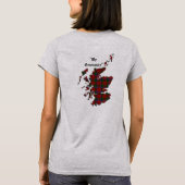 Vrouwen van de Nicolson-clan T-shirt (Achterkant)