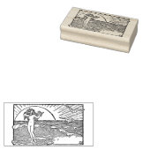 Vrouwen van de oceaan 	rubberstempel (Gestempeld)