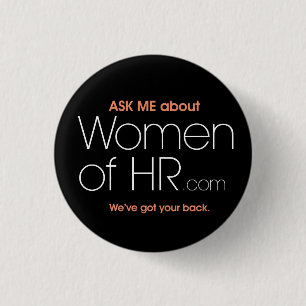 Vrouwen van HR-Button Ronde Button 3,2 Cm