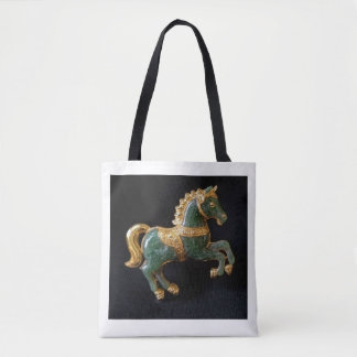Vrouwen van Waarde, het paardenbroche van Lei Mei Draagtas