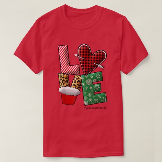 Vrouwen van wie ik houd, het leven van oma, houdt t-shirt (Design voorkant)