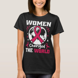 Vrouwen veranderden de wereldfeministe t-shirt