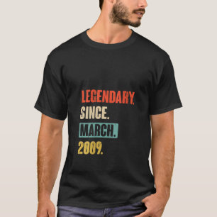 Vrouwen verjaardag 14 maart decoratie 14 jaar oud t-shirt
