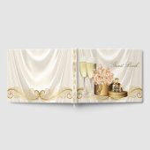 Vrouwen Verjaardagsfeest Gastboek Ivoor Goud Gastenboek (Volledig)