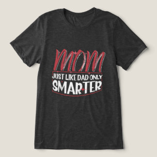 Vrouwen vinden mama net als mijn vader, maar slimm Tri-Blend shirt