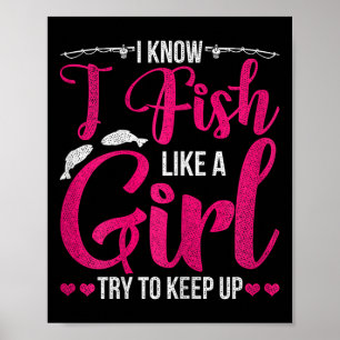 Vrouwen Vist Shirt voor meisjes vis b Vist Poster