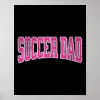 Vrouwen Voetbal Dochter Voetbal Trots Voetbal Papa