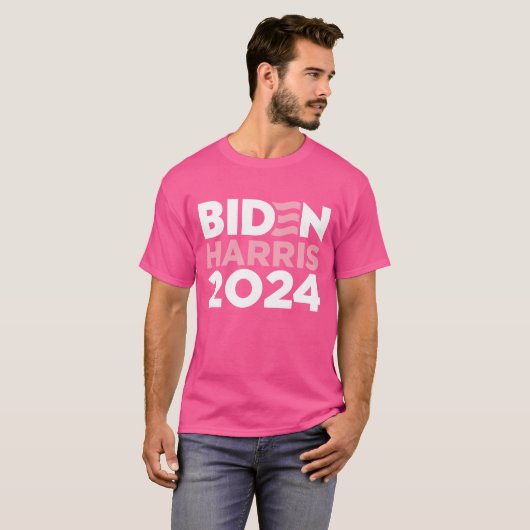 Vrouwen voor Biden Harris 2024 T-shirt (Voorkant volledig)