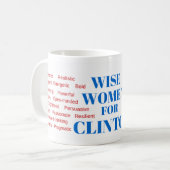 VROUWEN VOOR DE MOK VAN HET AFBEELDING VAN CLINTON (Voorkant links)