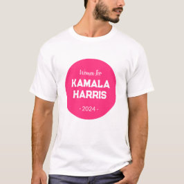 Vrouwen voor Harris 2024 T-shirt