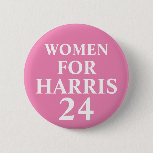 Vrouwen voor Harris Button (Voorkant)