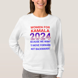 Vrouwen voor Kamala Harris 2024 Verkiezingen T-shirt