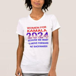 Vrouwen voor Kamala Harris 2024 Verkiezingen T-shirt