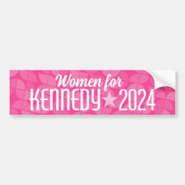 Vrouwen voor Kennedy 2024 Heal the Divide Bumpersticker