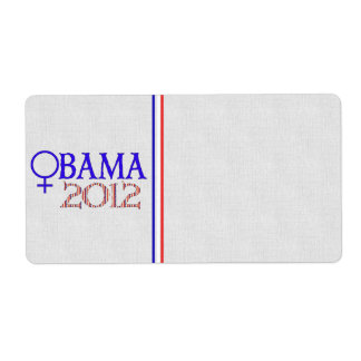VROUWEN VOOR OBAMA ETIKET