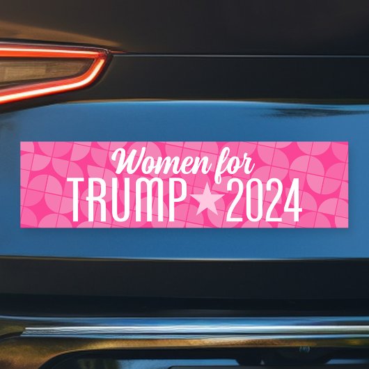 Vrouwen voor Trump 2024 Keep America Great Bumpersticker