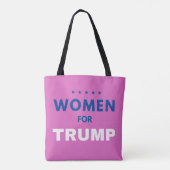 Vrouwen voor Trump Draagtas (Achterkant)