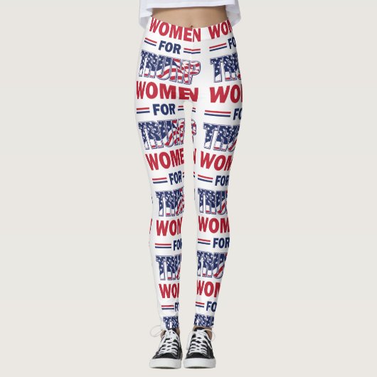 Vrouwen voor Trump Leggings (Voorkant)