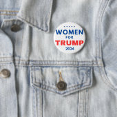 Vrouwen voor Trump Ronde Button 5,7 Cm (In situ)